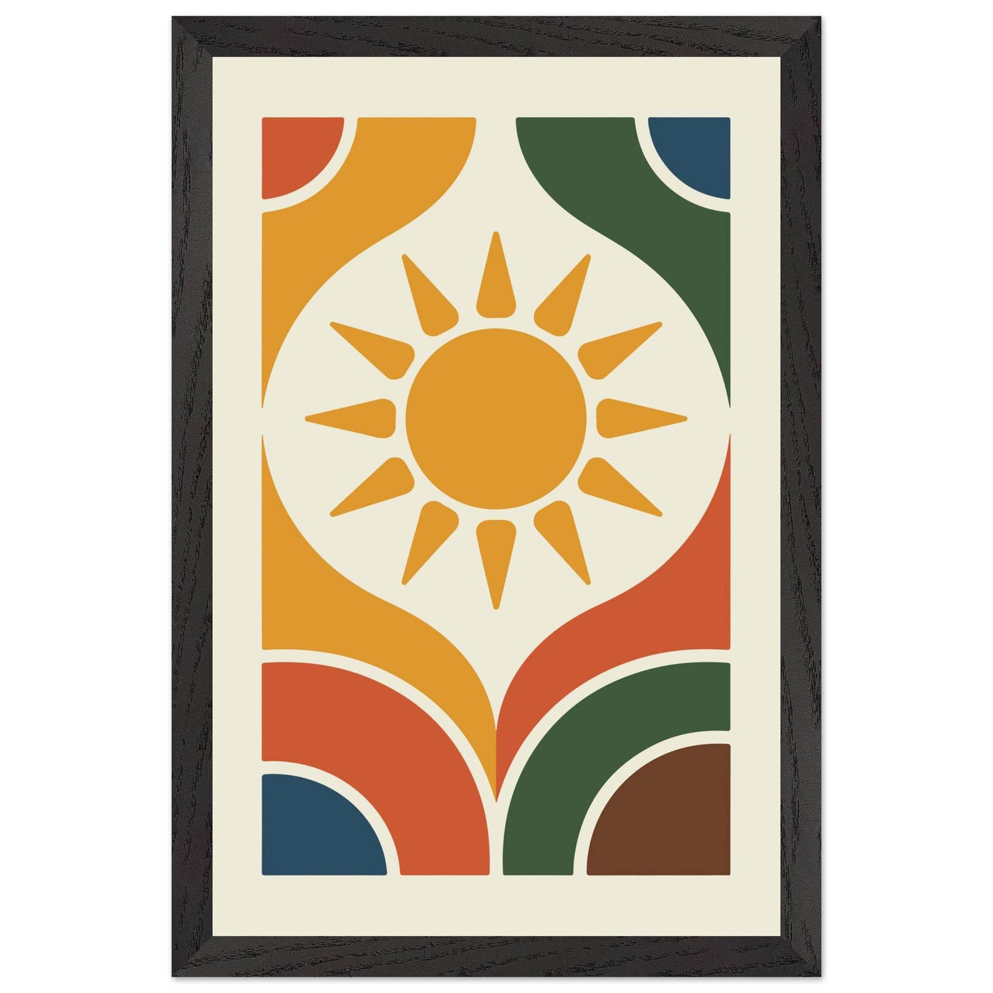 Boho Sun Desert - Vibrantwalls