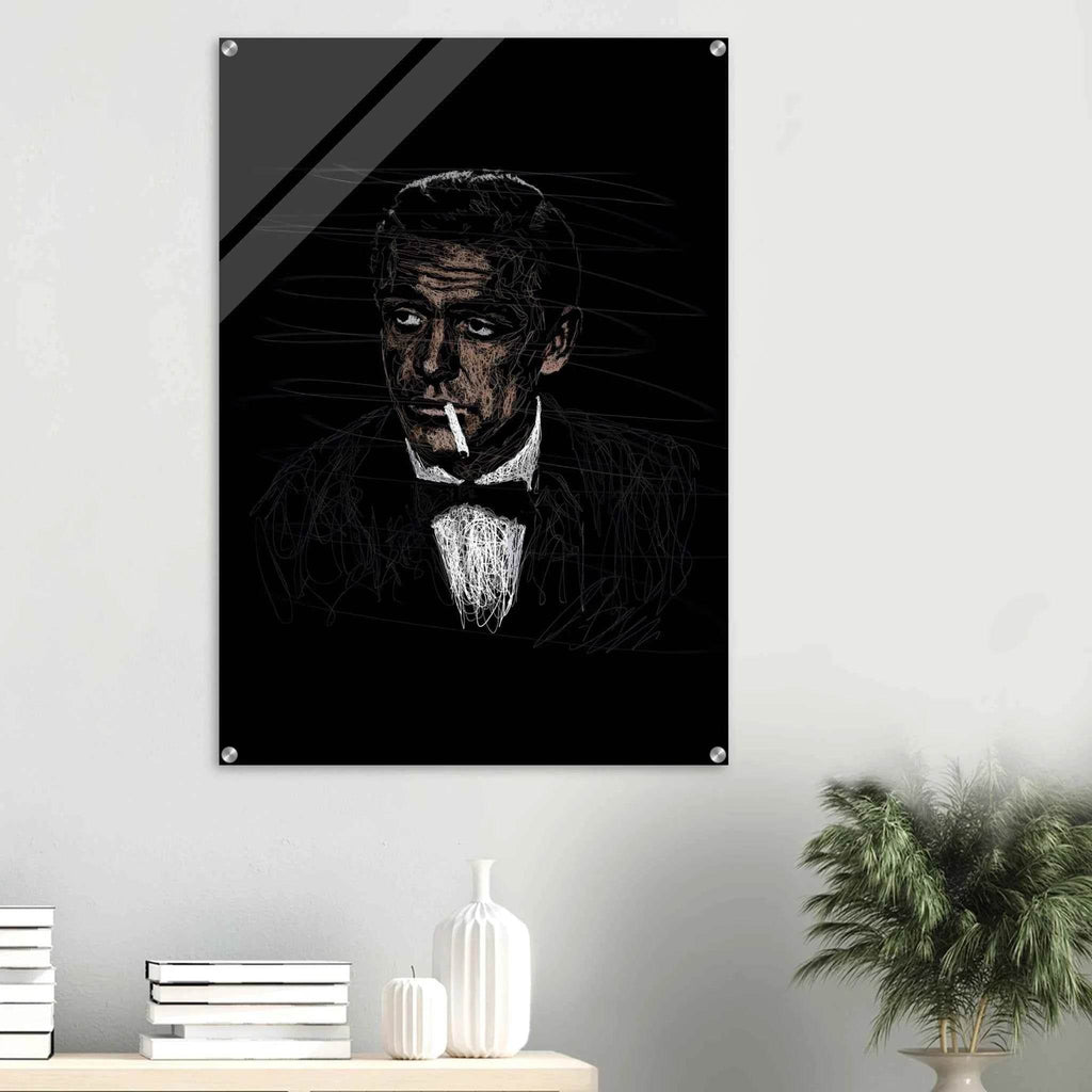 Dean Martin Acrylic Print - Iconic Artwork for Music Lovers - Vibrantwalls