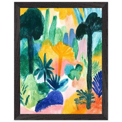 Abstract Tropical - Vibrantwalls