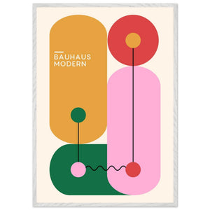 Bauhaus Colorful Geometric Art for Modern Home Decor - Vibrantwalls