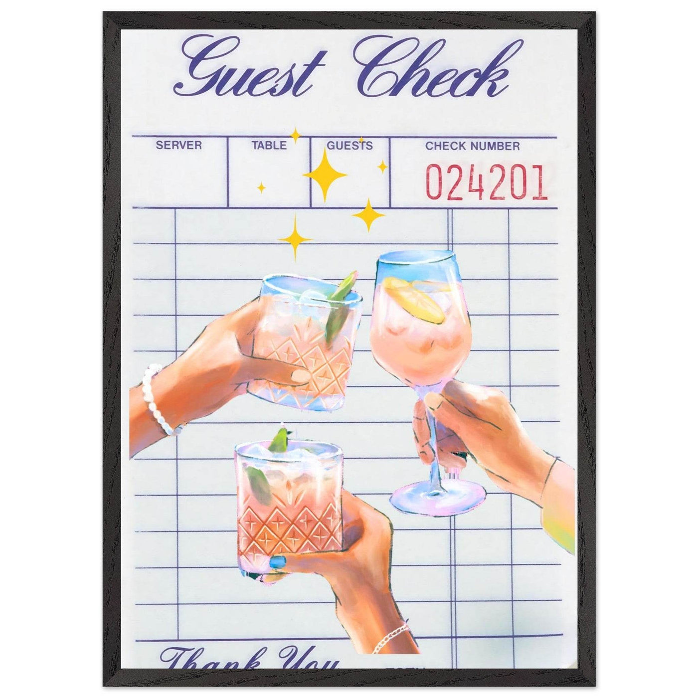 Gin & Tonic Cheers - Vibrantwalls