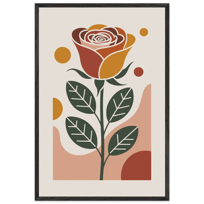 Boho Rose Art - Vibrantwalls