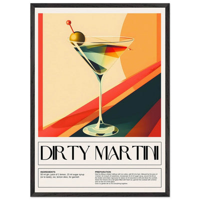 Abstract Dirty Martini - Vibrantwalls