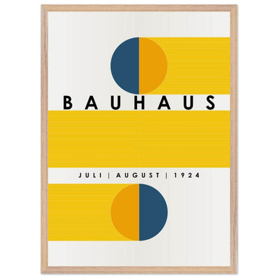 Bauhaus Blue Tunnel Geometric - Vibrantwalls