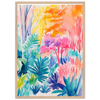 Vibrant Abstract Botanical Matisse Style - Vibrantwalls