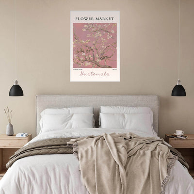 Pink Blossom Nature Framed Poster – Serene Floral Art Print | Ready-to-Hang in Multiple Sizes & Frame Finishes - Vibrantwalls