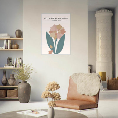 Botanical Garden Framed Poster – Gentle Floral Art Print | Soft Palette Home Decor | Ready-to-Hang - Vibrantwalls