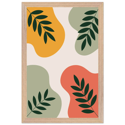 Abstract Botanical Art - Vibrantwalls