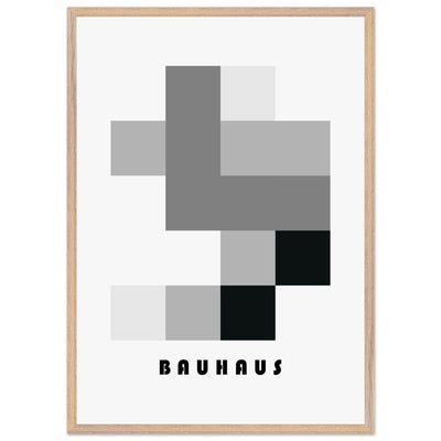 Bauhaus-Style Abstract Geometric - Vibrantwalls