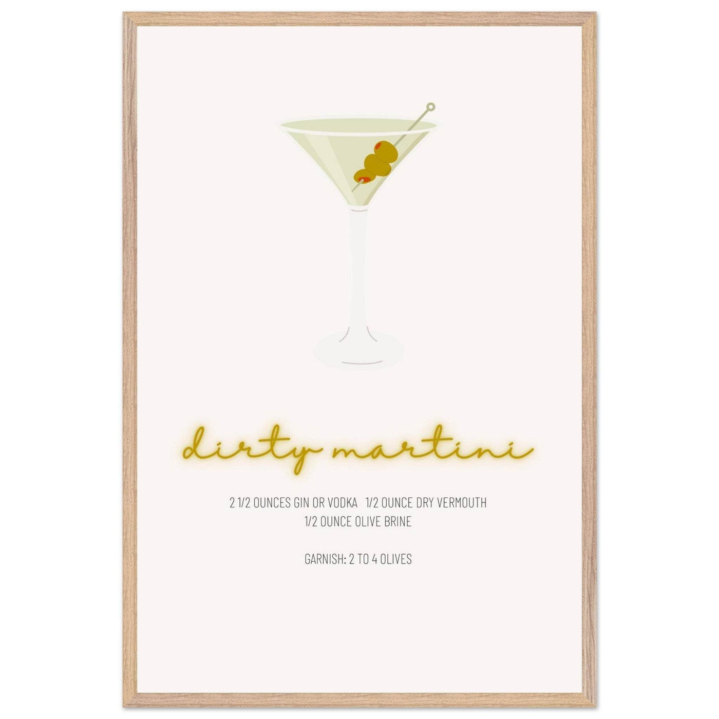 Dirty Martini Recipe - Vibrantwalls