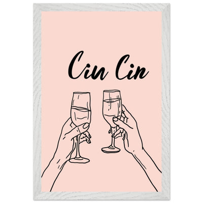 Cin Cin Toast Art Print - Vibrantwalls
