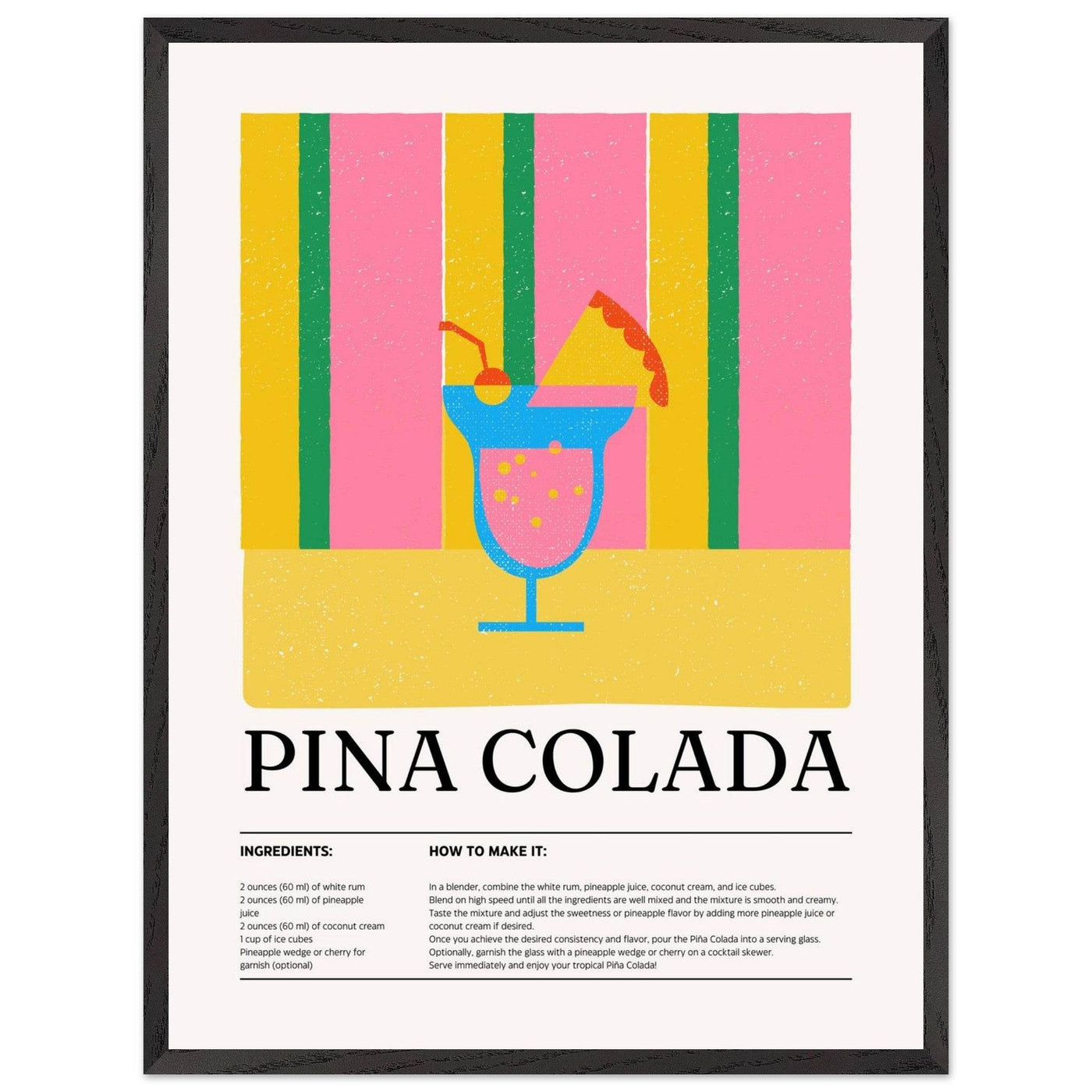 Vibrant Piña Colada Recipe - Vibrantwalls