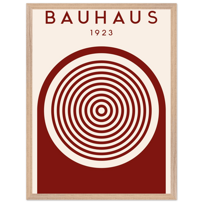 Bauhaus Ausstellung 1923 Concentric Circle - Vibrantwalls