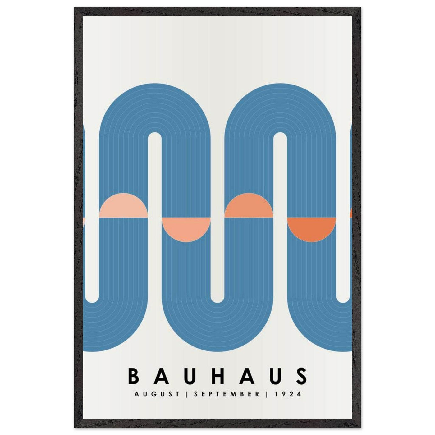 Bauhaus-Style The Blue - Vibrantwalls