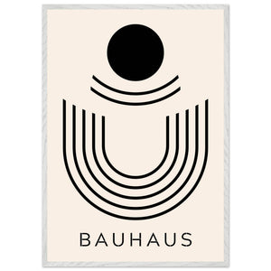 Bauhaus Black & Beige Abstract - Vibrantwalls