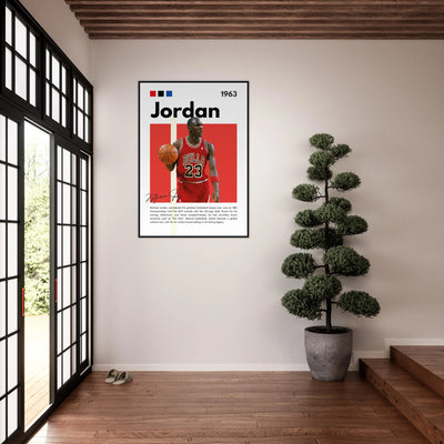 Michael Jordan Air Jordan Bulls Retro Print Vibrantwalls