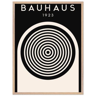 Bauhaus Black & Cream - Vibrantwalls