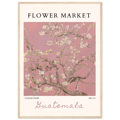 Pink Blossom Nature Framed Poster – Serene Floral Art Print | Ready-to-Hang in Multiple Sizes & Frame Finishes - Vibrantwalls