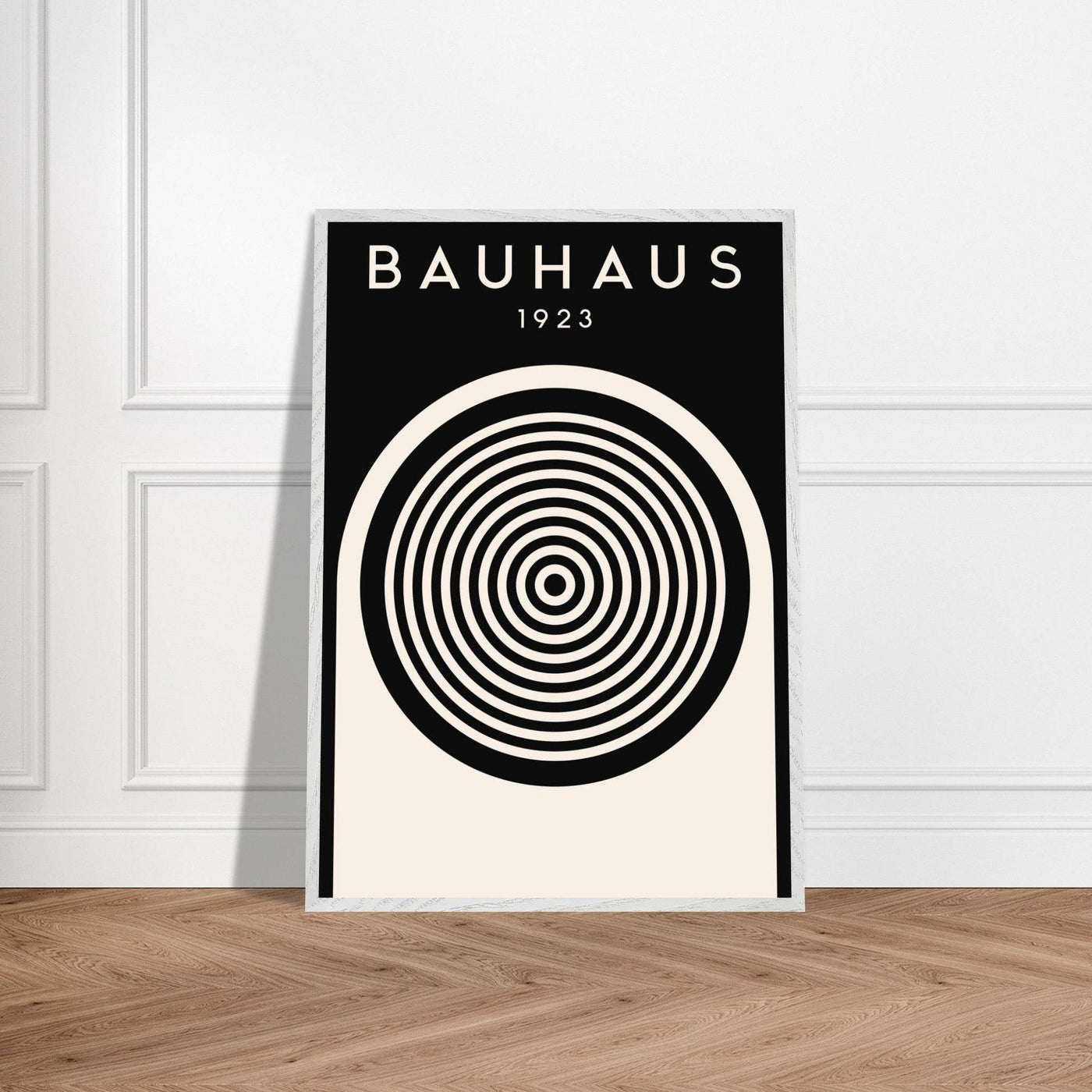Bauhaus Black & Cream - Vibrantwalls