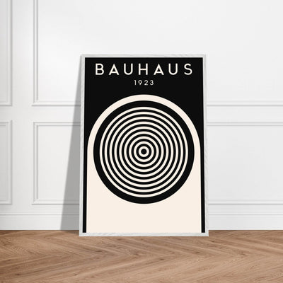 Bauhaus Black & Cream - Vibrantwalls
