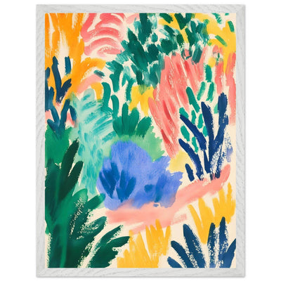 Abstract Floral Delight - Vibrantwalls