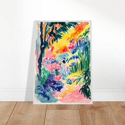 Vibrant Abstract Garden Henri Matisse - Vibrantwalls