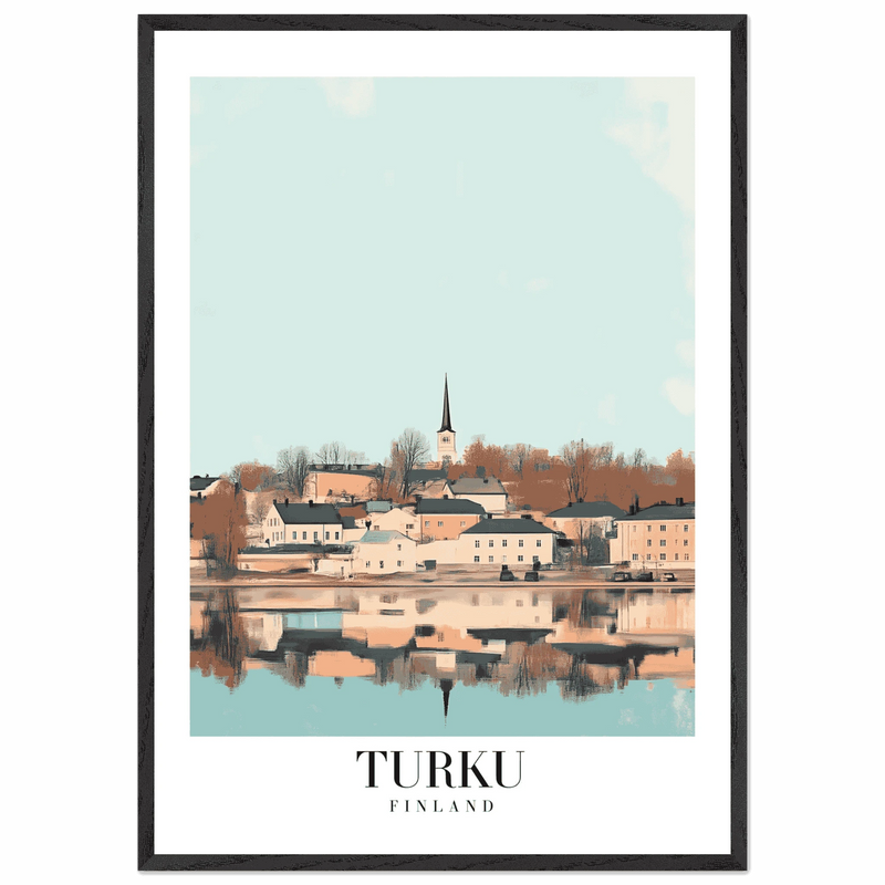 Turku Finland Wall Art - Vibrantwalls