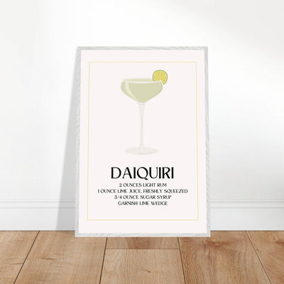 Classic Daiquiri Cocktail Recipe - Vibrantwalls