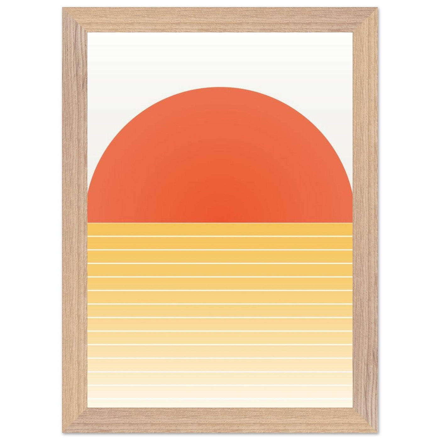 Bauhaus Sunset 1923 - Vibrantwalls