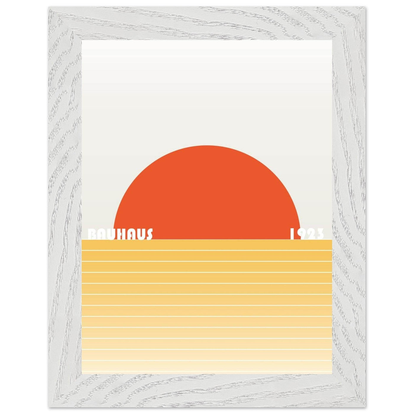 Bauhaus Sunset Abstraction - Vibrantwalls