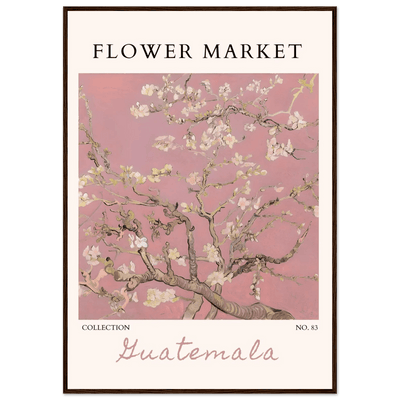 Pink Blossom Nature Framed Poster – Serene Floral Art Print | Ready-to-Hang in Multiple Sizes & Frame Finishes - Vibrantwalls