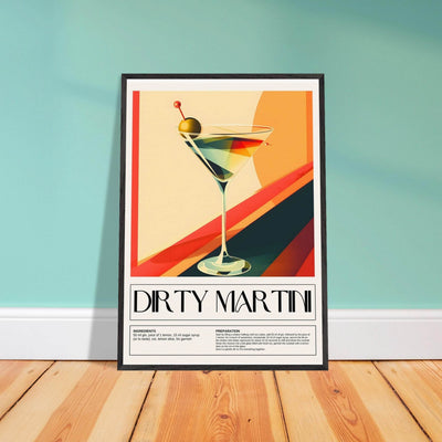 Abstract Dirty Martini - Vibrantwalls