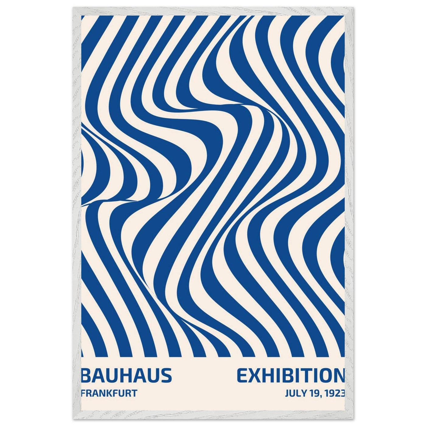 Bauhaus Ausstellung 1923 Op Art Wavy - Vibrantwalls