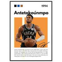 Giannis Antetokounmpo Wall Art - Vibrantwalls