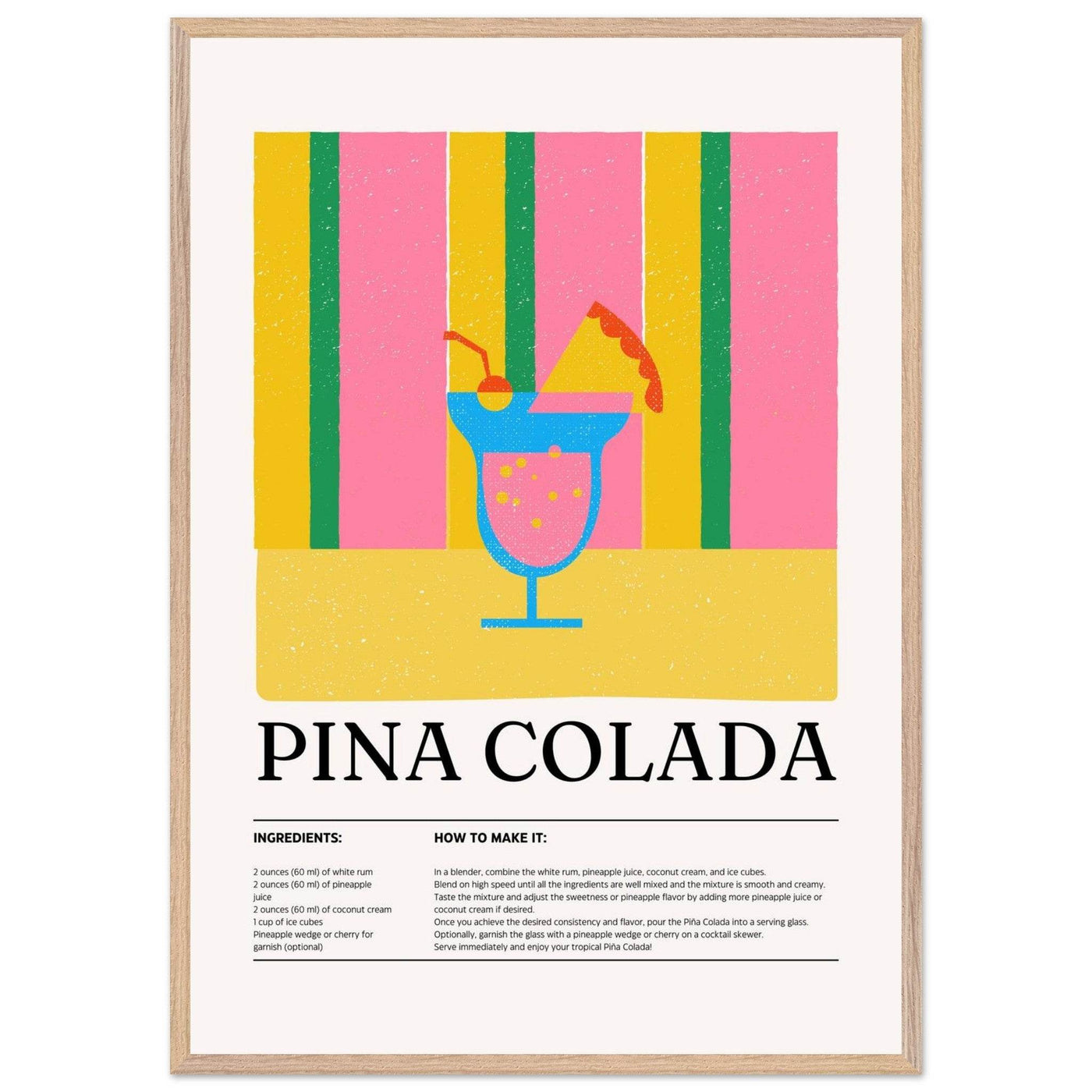 Vibrant Piña Colada Recipe - Vibrantwalls