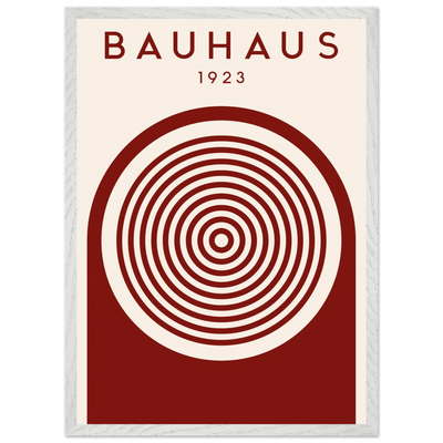 Bauhaus Ausstellung 1923 Concentric Circle - Vibrantwalls