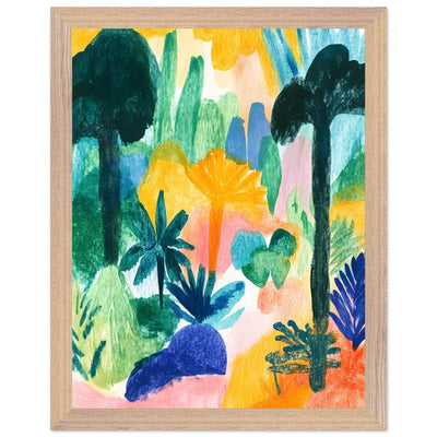 Abstract Tropical - Vibrantwalls