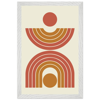 Abstract Desert Landscape Textured - Vibrantwalls