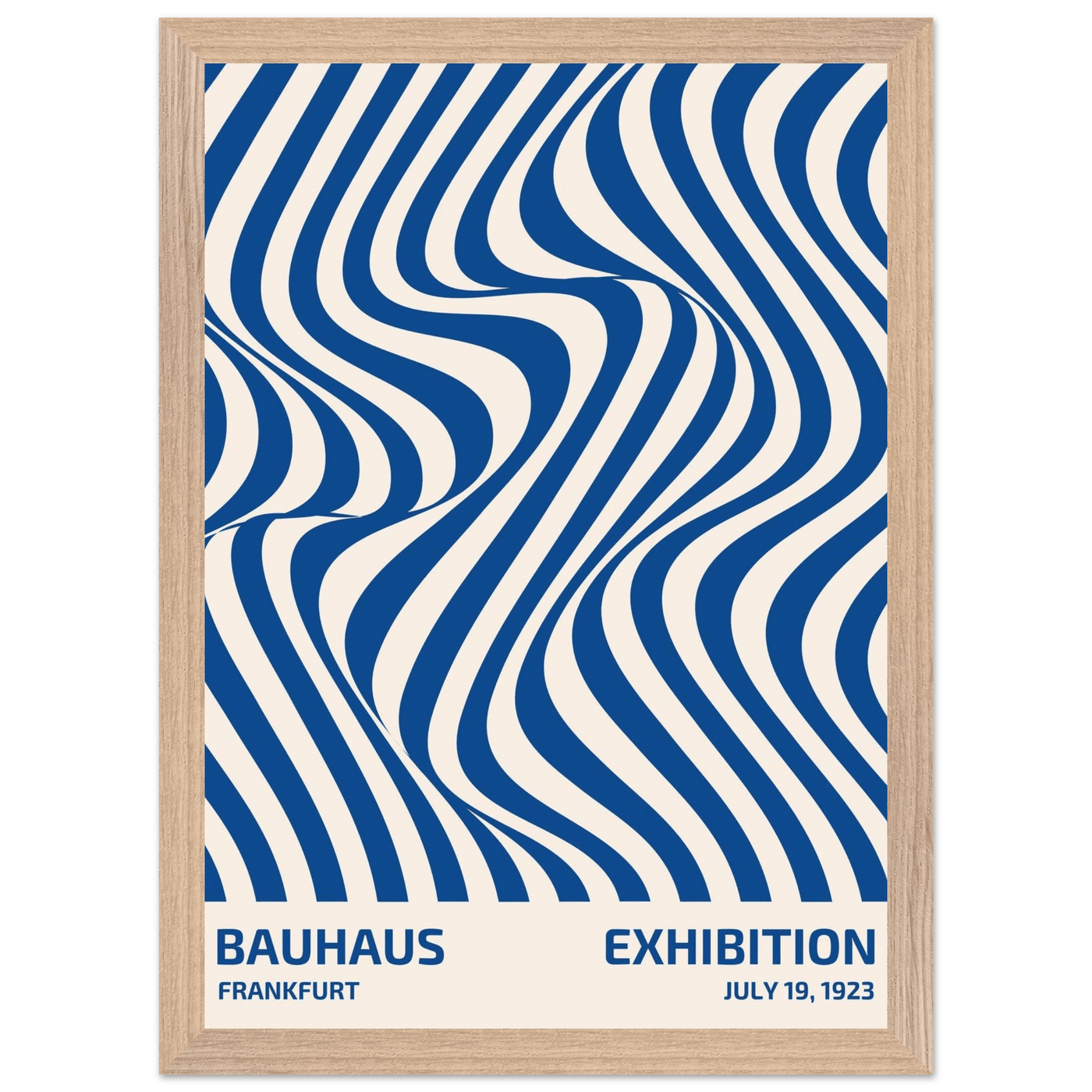 Bauhaus Ausstellung 1923 Op Art Wavy - Vibrantwalls