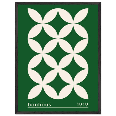 Bauhaus 1919 Green & Beige - Vibrantwalls
