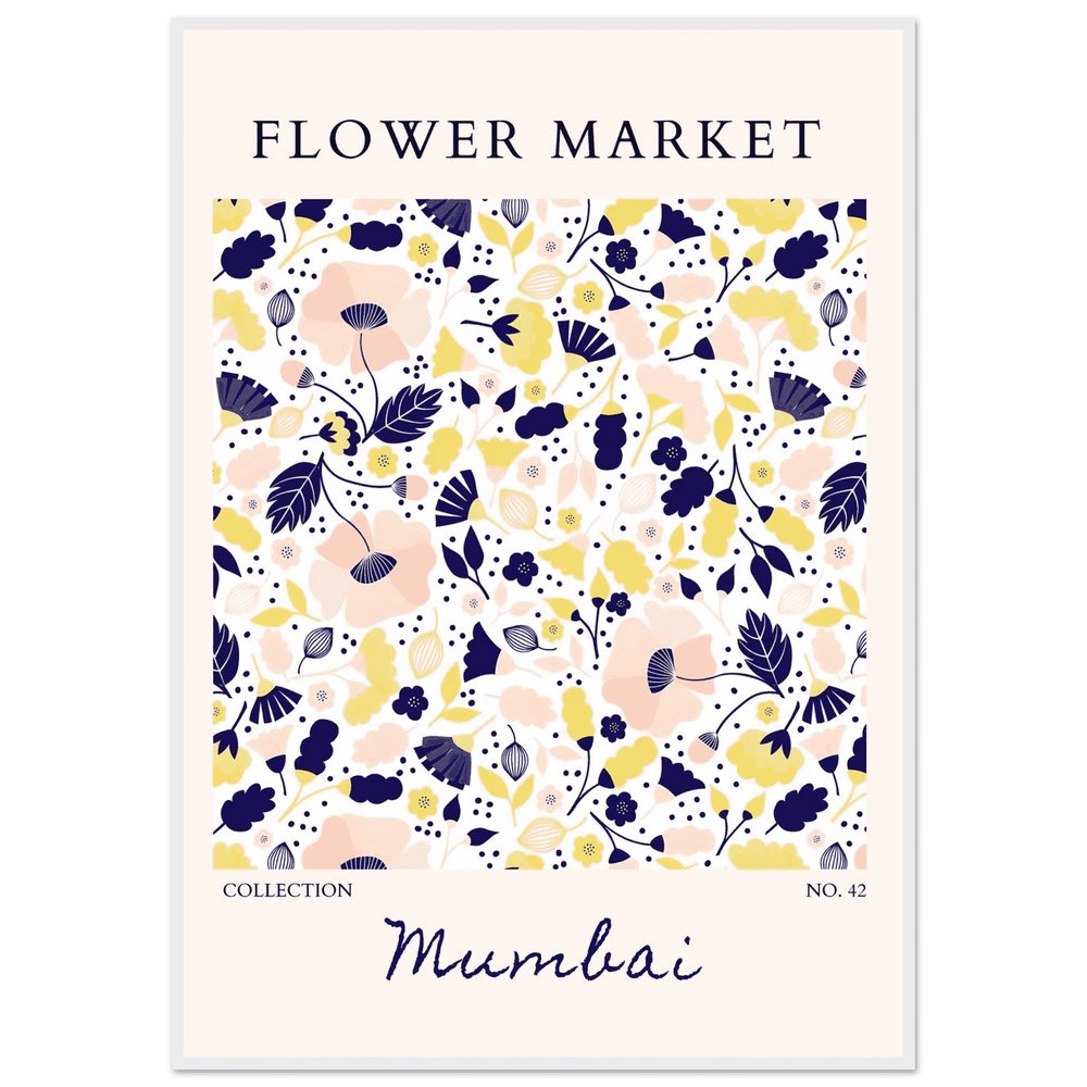 Mumbai Flower Market Wall Art - Vibrantwalls