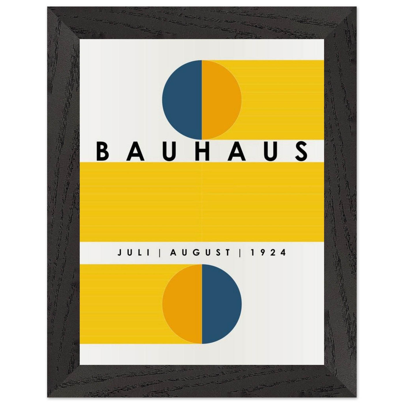 Bauhaus Blue Tunnel Geometric - Vibrantwalls