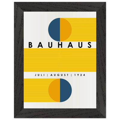 Bauhaus Blue Tunnel Geometric - Vibrantwalls