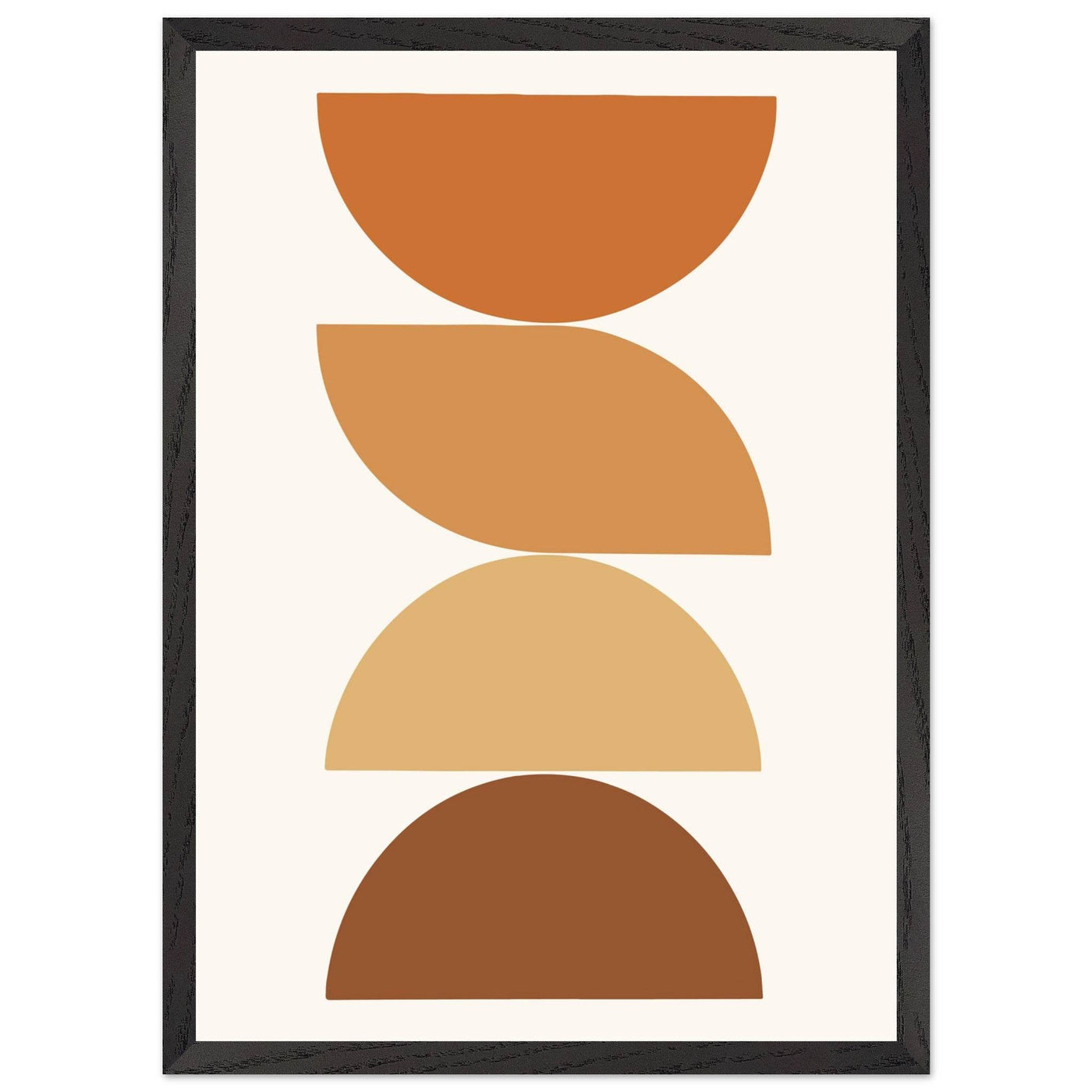 Abstract Desert Landscape Boho Sunset View - Vibrantwalls