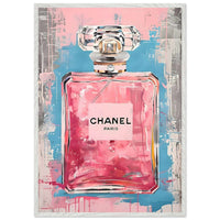 Modern Chanel Graffiti Wall Art - Vibrantwalls