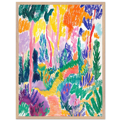 Vibrant Abstract Forest Henri Matisse - Vibrantwalls