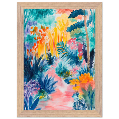 Abstract Tropical Garden Matisse I - Vibrantwalls