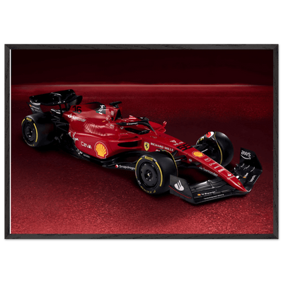 Ferrari Formula 1 Poster – High-Quality Mounted Framed Print - Vibrantwalls