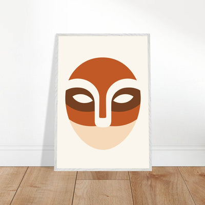 Abstract Desert Landscape Face - Vibrantwalls