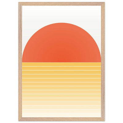 Bauhaus Sunset 1923 - Vibrantwalls